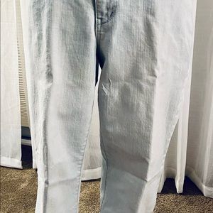 Light Blue Jean Capris, Size 8